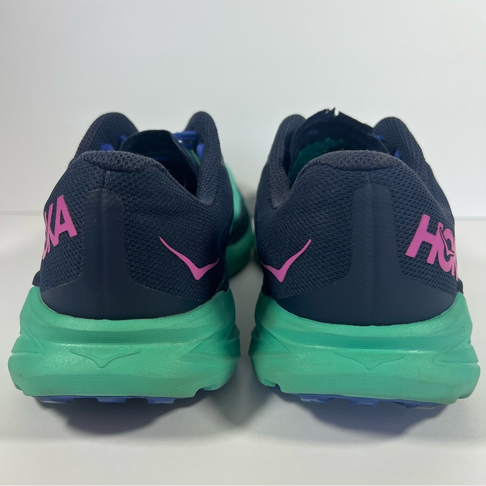 Hoka One One Zinal Womens Size 9.5 B Teal Running Shoes Atlantis Outer Space - Picture 6 of 13